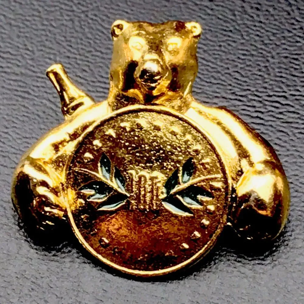Coca Cola Polar Bear Pin Atlanta Olympics Made in 1993 Vintage 90s